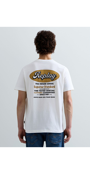 インダストリアルテイスト プリントTシャツ 詳細画像